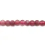Tourmaline rose ronde 4mm x 40cm