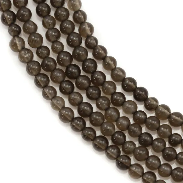 Cuarzo ahumado redondo 2mm x 40cm