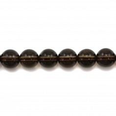 Smoky Quartz Round 8mm x 5pcs 