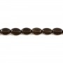 Smoky Quartz Oval 8x12 mm x 40cm 