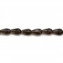 Smoky Quartz Faceted Teardrop