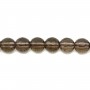 Smoky Quartz Faceted Round 4mm x 40 cm