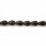 Smoky Quartz Faceted Teardrop