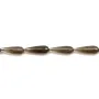 Quartz fumé quartz fumé goutte facette 10x30mm x 40cm