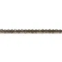 Quartz fumé, de forme ronde facetté, mesurant 2-2.5mm x 40cm