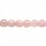 Rose Quartz Faceted Round 16mm x 40cm