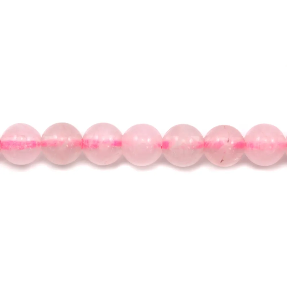 Quartz  Rose Rond 4mm x 20 st 
