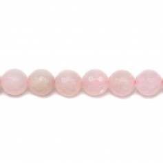 Rose Quartz Faceted Round 12mm x 4pcs