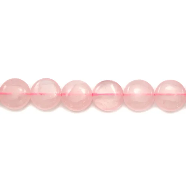 Quartz Rose Ronde Plate 10mm x 40cm 