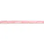 Quartz rose, en forme de rectangle 4x13mm x 40cm