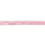 Rose Quartz Tube 3x5mm x 20pcs 