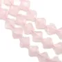 Quartz  Rose trèfle facette 13mm