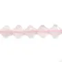 Quartz  Rose trèfle facette 13mm
