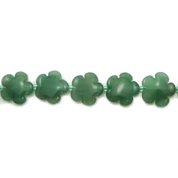 Aveturine  string in Flower 20mm x 2pcs