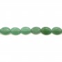 Aventurine oval 10x14mm x 4 pcs