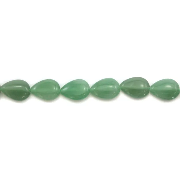 Aventurine ovale 10x14mm x 40cm