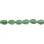 Aventurine oval 10x14mm x 40cm