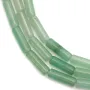 Aventurine tube 4x13mm x 40cm