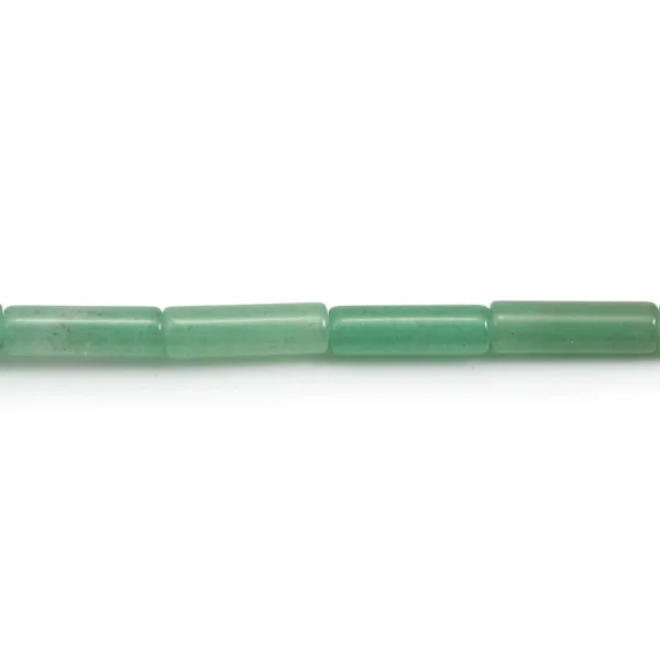 Aventurine tube 4x13mm x 5pcs