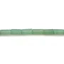 Aventurine tube 4x8mm x 40cm
