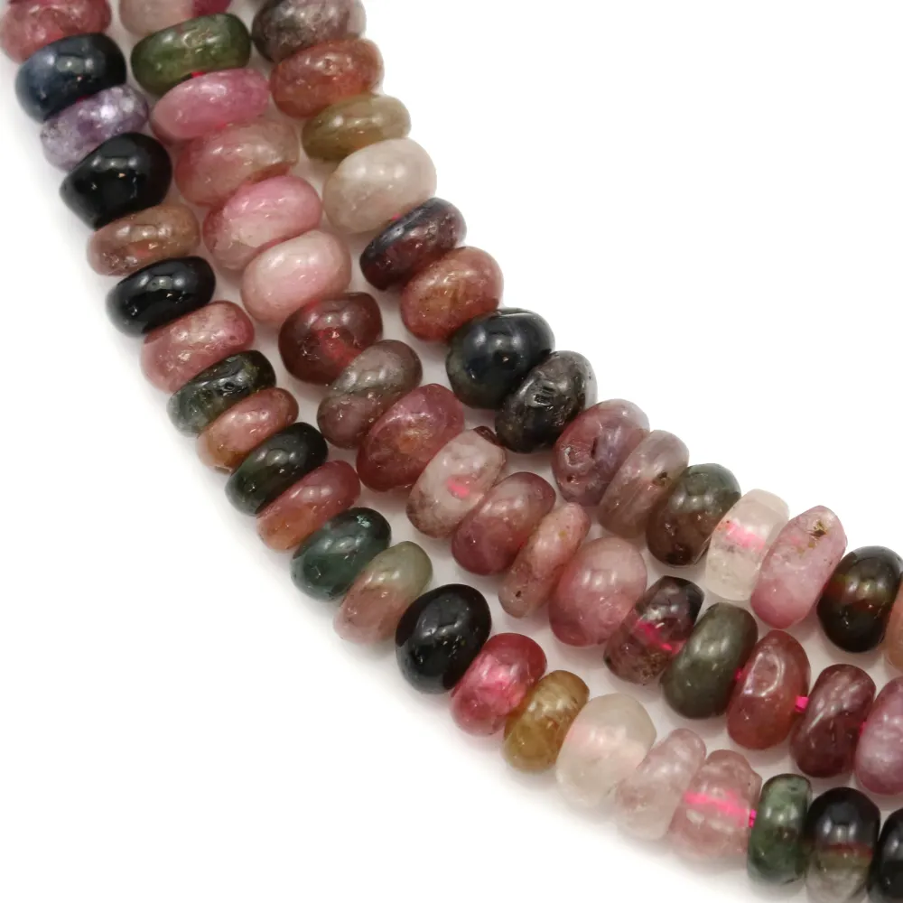 Tourmaline Rondelle 2x5mm x 40cm