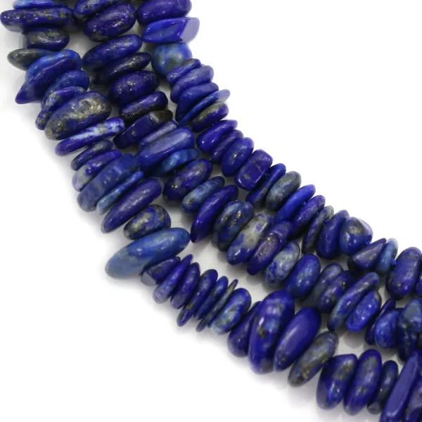 Lapis-lazuli en forme chips x 40cm 