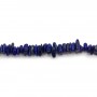 Lapis-lazuli in forms chips x 40cm