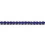 Lapis lazuli of round shape, measuring 3mm x 40cm