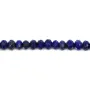 Lapis lazuli rondelle facette 3.5-4mm x 35cm