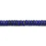 Lapis lazuli rondelle 2x6mm x 10 pcs