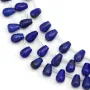 Lapis lazuli goutte 6x9mm x 40cm