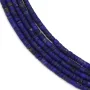 Lapis lazuli blue, in squared shaped, 2.5mm x 39cm