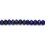 Lapis lazuli rondelle facette 2.5x4mm x 40cm