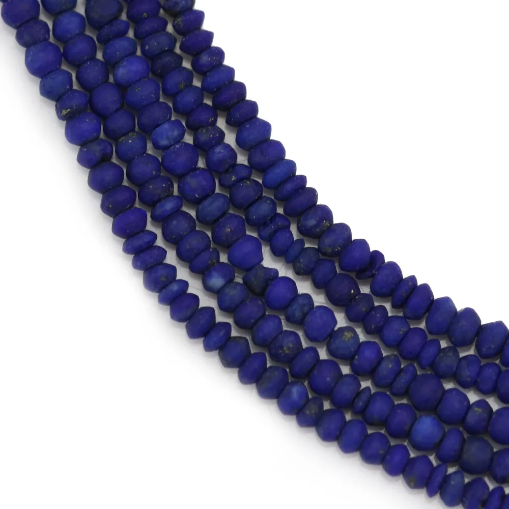 Lapis lazuli rondelle 1.0x1.5mm x 40cm