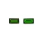 Tourmaline verte à sertir, baguette 4-4.2x8-8.2mm x 1pc