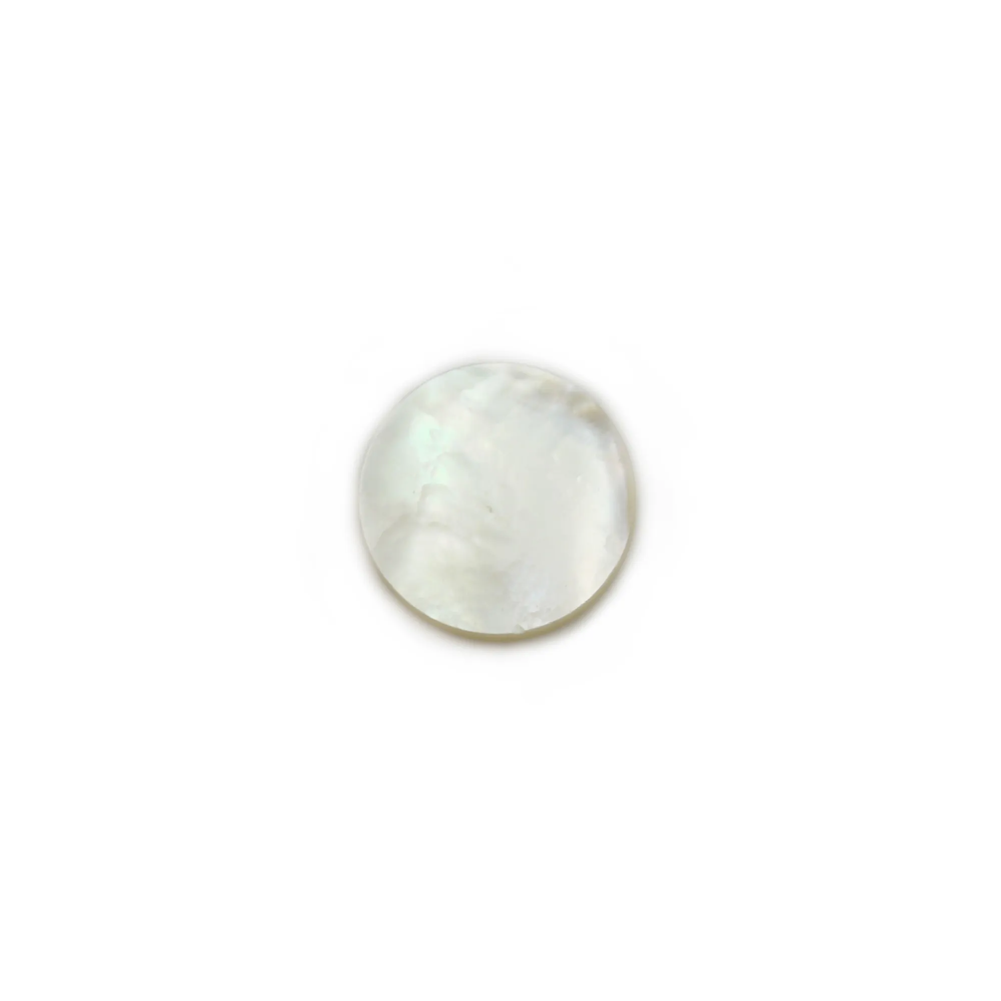 Lot De Cabochons Blanc Nacré - Réparation De Fermoirs Anciens - Artisanat Bijouterie