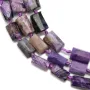 Charoite forme baroque  x 40cm