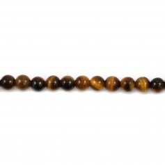 Tiger Eye Round 4mm x 20 pcs