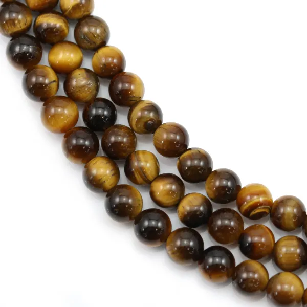 Tiger eye round 6mm x 39cm