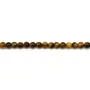 Oeil de tigre Rond 4mm x 40cm
