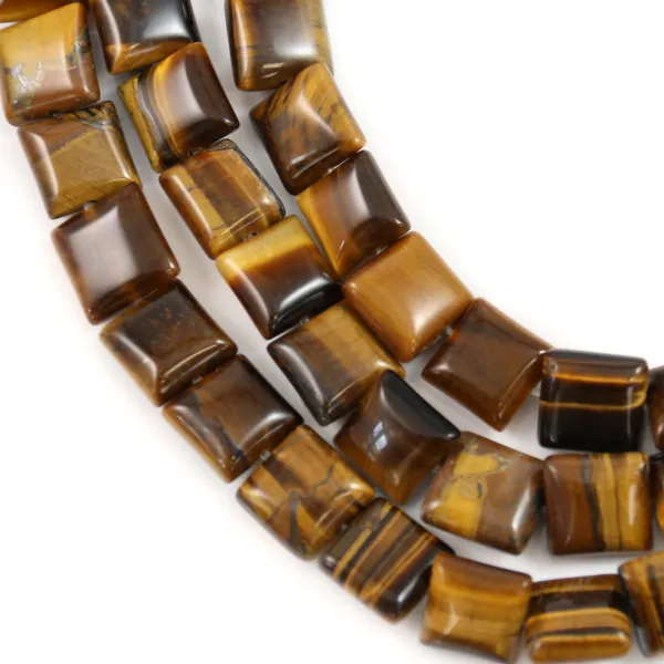 Oeil de tigre carre 10mm  x 40cm