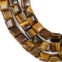 Oeil de tigre carre 10mm  x 40cm