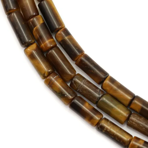 L'oeil de tigre tube 4x8mm x 40cm