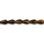 Oeil de tigre goutte 5x8mm x 40cm