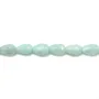 Amazonite goutte facette 5x8mm x 40cm
