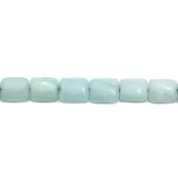 Jade teinté Bleu clair Goutte Plate 13.5x18.5mm x 1PC