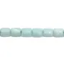 Jade teinté Bleu clair Goutte Plate 13.5x18.5mm x 1PC