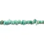 Amazonite in forms chips x 80cm