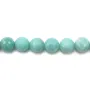 Amazonite Ronde Facette 4mm x 20 perles