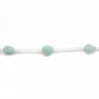 Amazonite tête de mort 12mm 